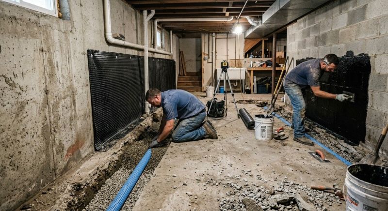 Basement Concrete Sealing in Greenville, SC