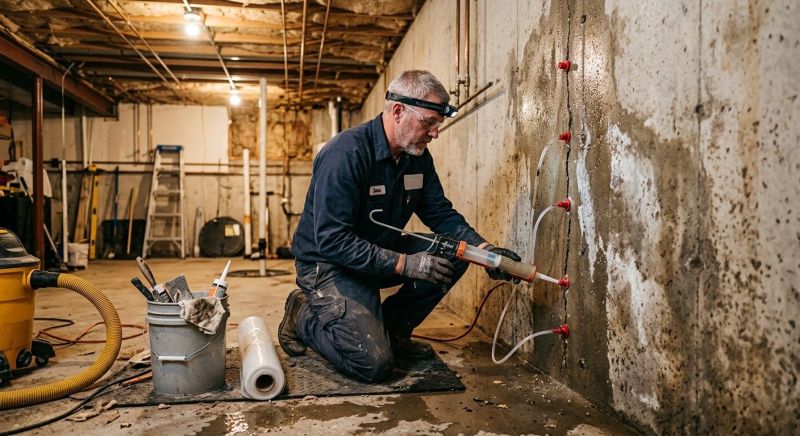 Basement Leak Repair in Grand Rapids, MI