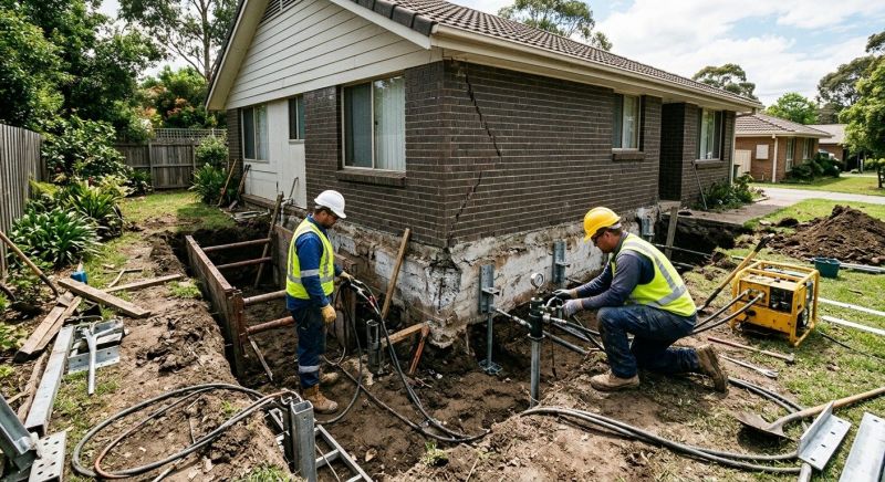 Deep Foundation Repair in Greenville, SC