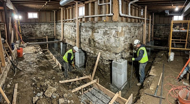House Underpinning in Greenville, SC